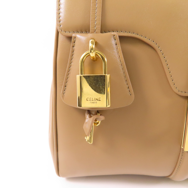 CELINE 牛皮皮革Celine 16金扣手挽肩背兩用袋-14