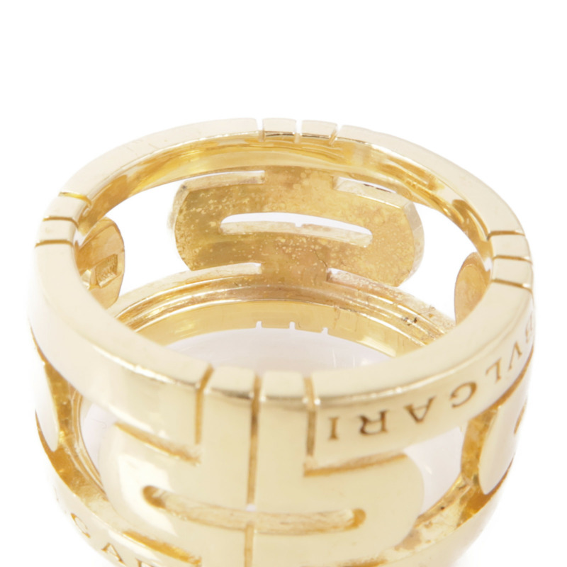 BVLGARI 18K黃金Parentesi Ring戒指Bvlgari#53/US#6.25-5
