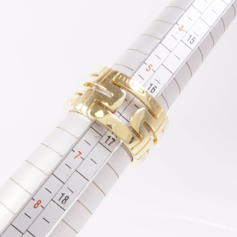 BVLGARI 18K黃金Parentesi Ring戒指Bvlgari#53/US#6.25-6