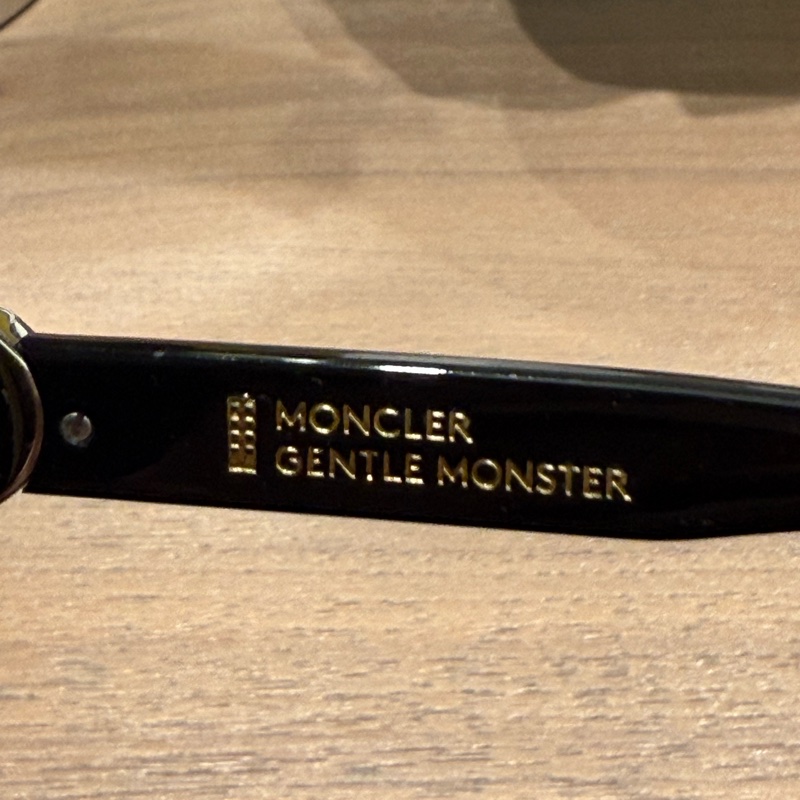 可議價✨MONCLER&GENTLE MONSTER聯名黑色墨鏡🕶️-3