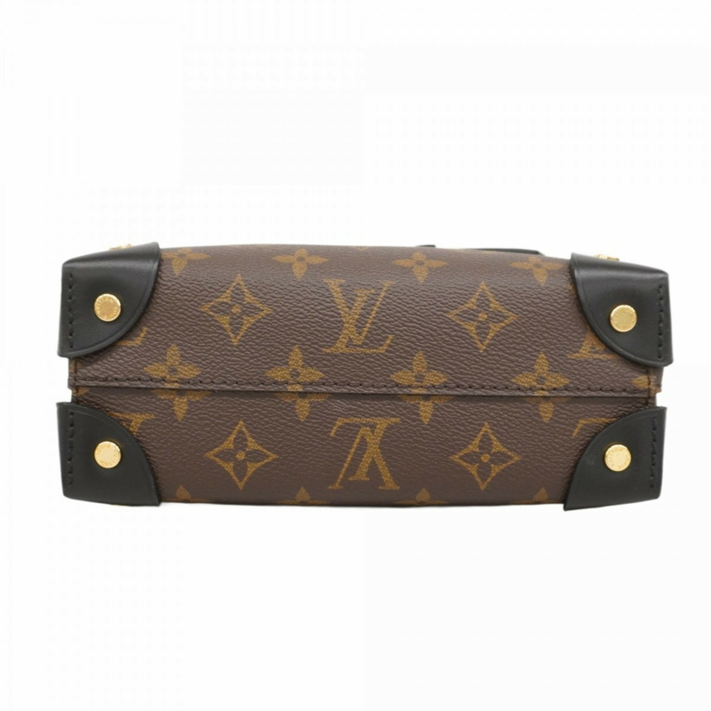 Louis Vuitton Monogram Petite 男款 Souple 手提包 M45571 棕色 2 用包 女士 P1350740-2