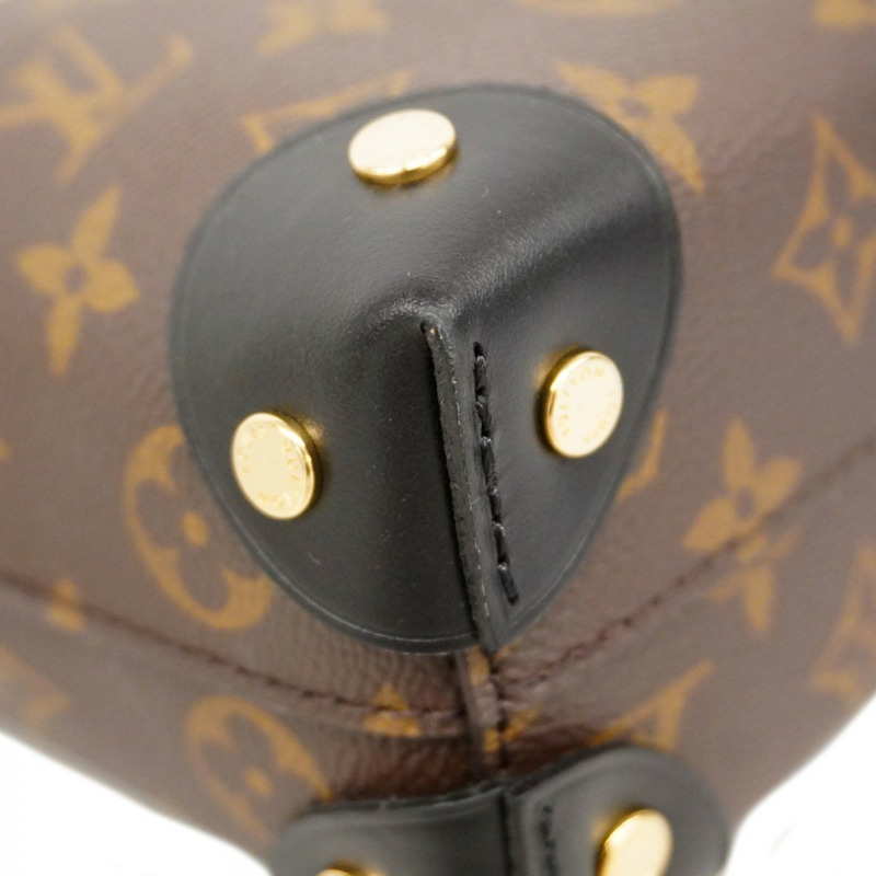 Louis Vuitton Monogram Petite 男款 Souple 手提包 M45571 棕色 2 用包 女士 P1350740-5
