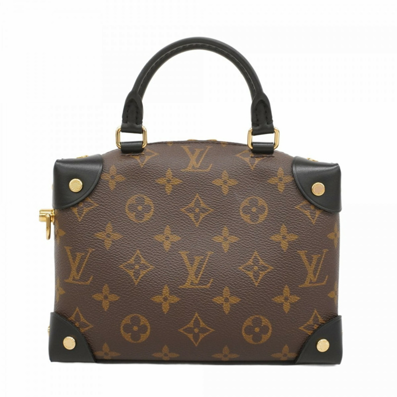 Louis Vuitton Monogram Petite 男款 Souple 手提包 M45571 棕色 2 用包 女士 P1350740-9