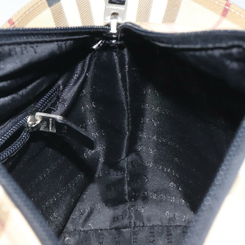 【日本直送】BURBERRY Nova 格紋手提包 PVC 米色 正品 129104-17