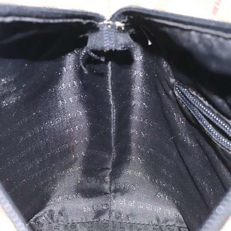 【日本直送】BURBERRY Nova 格紋手提包 PVC 米色 正品 129104-18