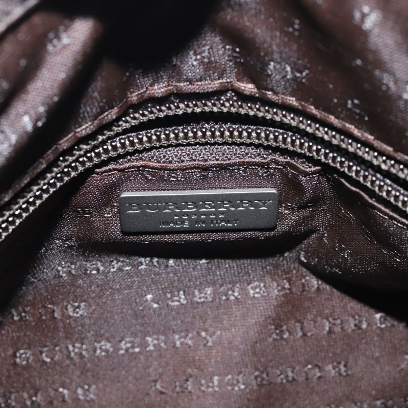 【日本直送】BURBERRY Nova 格紋手提包 PVC 米色正品 BA3513-16