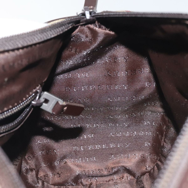 【日本直送】BURBERRY Nova 格紋手提包 PVC 米色正品 BA3513-18