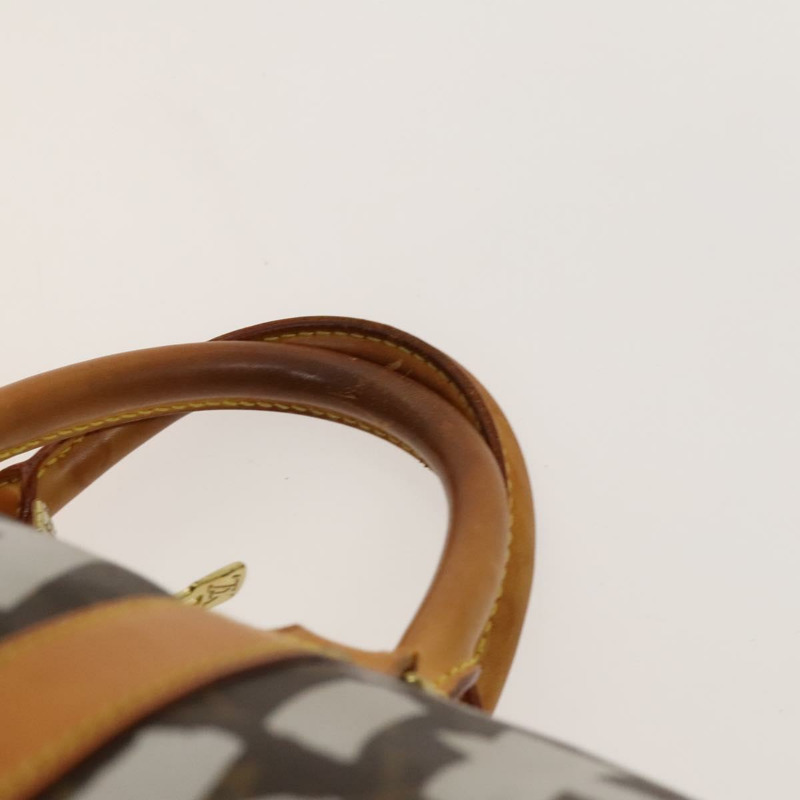 【日本直送】路易威登 Monogram Graffiti Keepall 50 波士頓包 白色 M92197 正品 118956-7