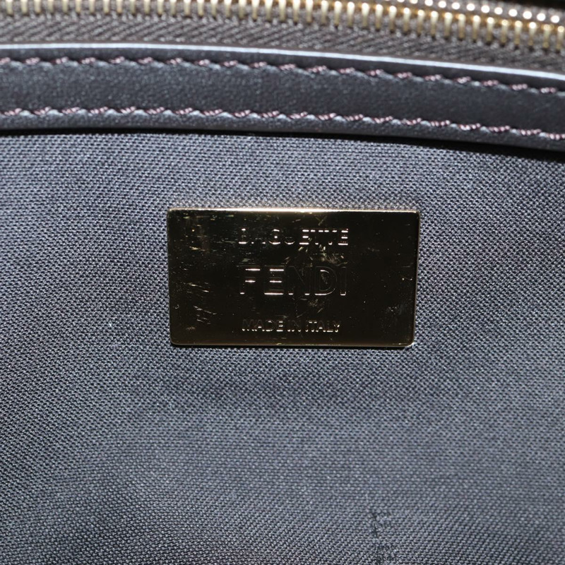 【日本直送】FENDI Zucca 帆布 Mamma 水桶包 單肩包 亮片 2 款可選 棕金色 正品 138993A-19