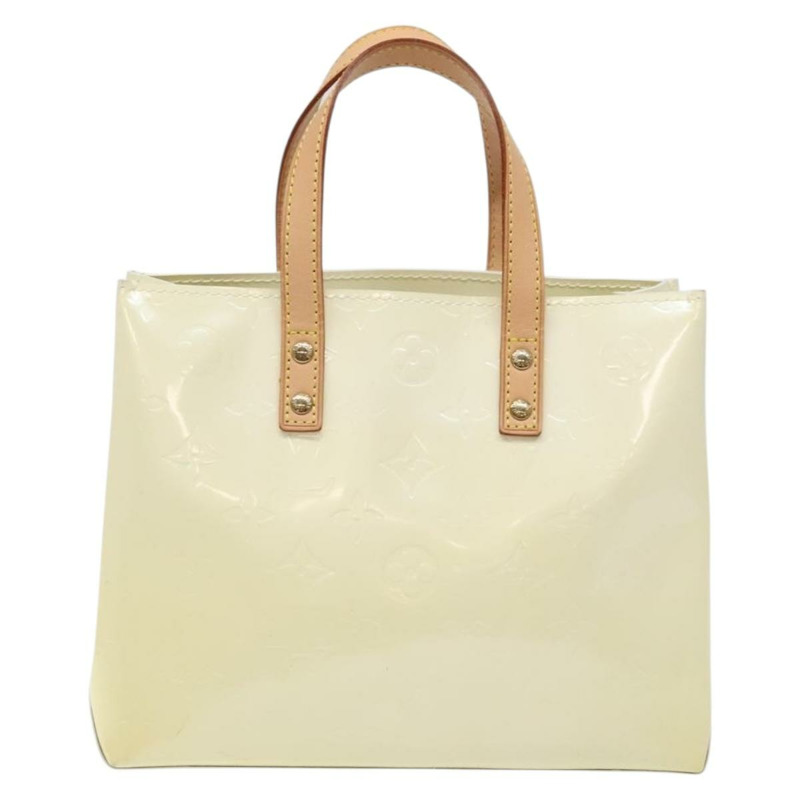 【日本直送】路易威登 Monogram Vernis Reade PM 手提包 Perle M91336 LV 授權 141416-12