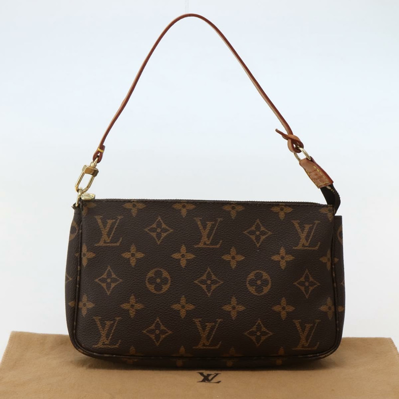 【日本直送】路易威登 Monogram Pochette Accessoires 手拿包 M51980 LV 授權 143297V-11