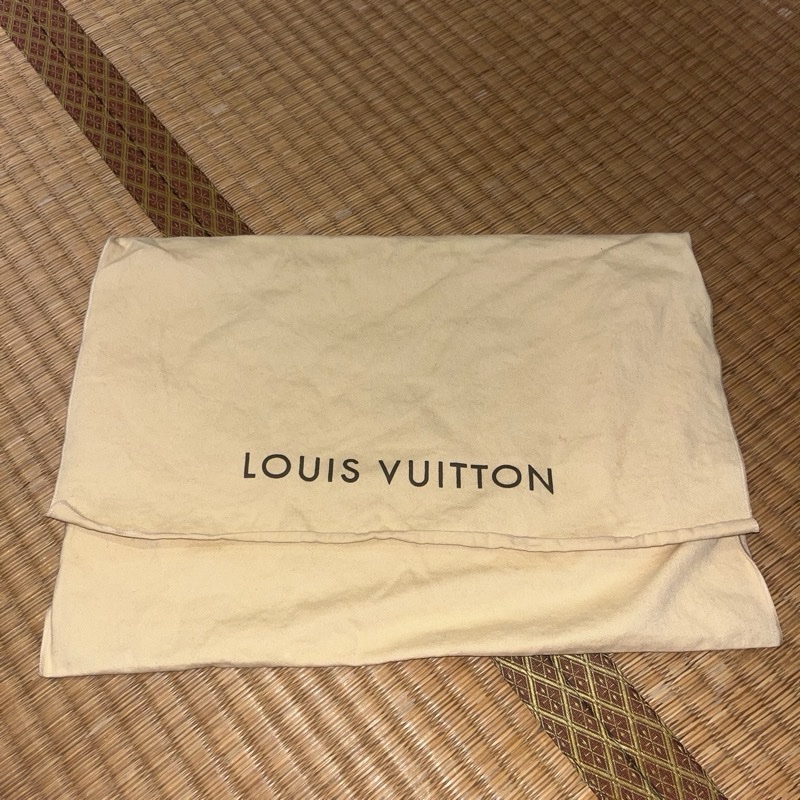 Louis Vuitton Antigua Cabas MM Tote Hand Bag Navy Stripe-15