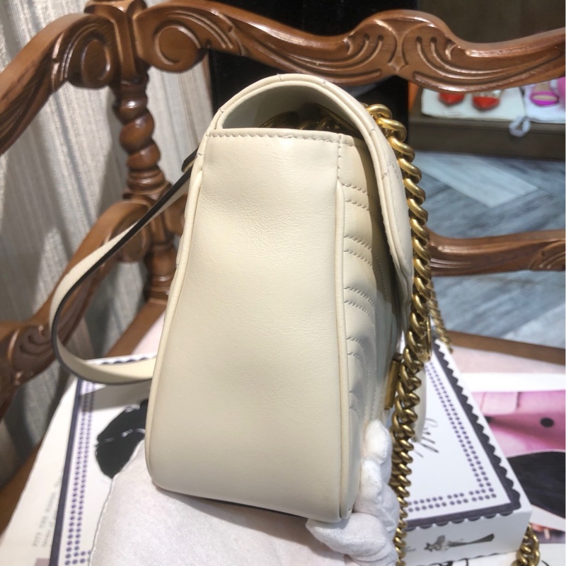 Gucci 白金马蒙中号 26 21年-1