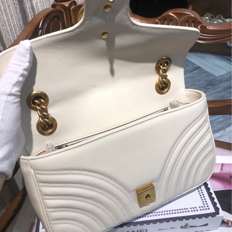 Gucci 白金马蒙中号 26 21年-7