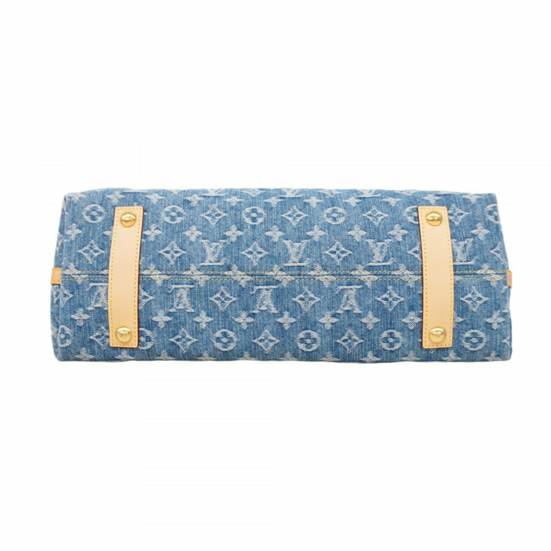 Louis Vuitton Monogram Denim Carryall 肩背包 NMMM M46855 藍色 女款 P1275614-2