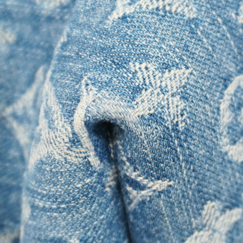 Louis Vuitton Monogram Denim Carryall 肩背包 NMMM M46855 藍色 女款 P1275614-5