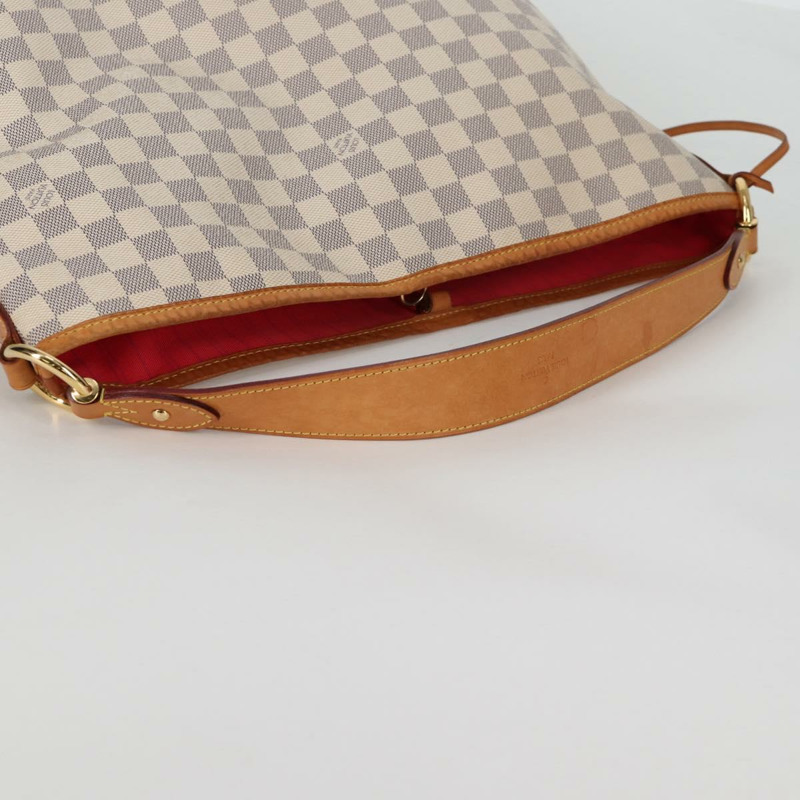 【日本直送】路易威登 Damier Azur Delightful 中型單肩包 N41448 LV 正品 142302V-6