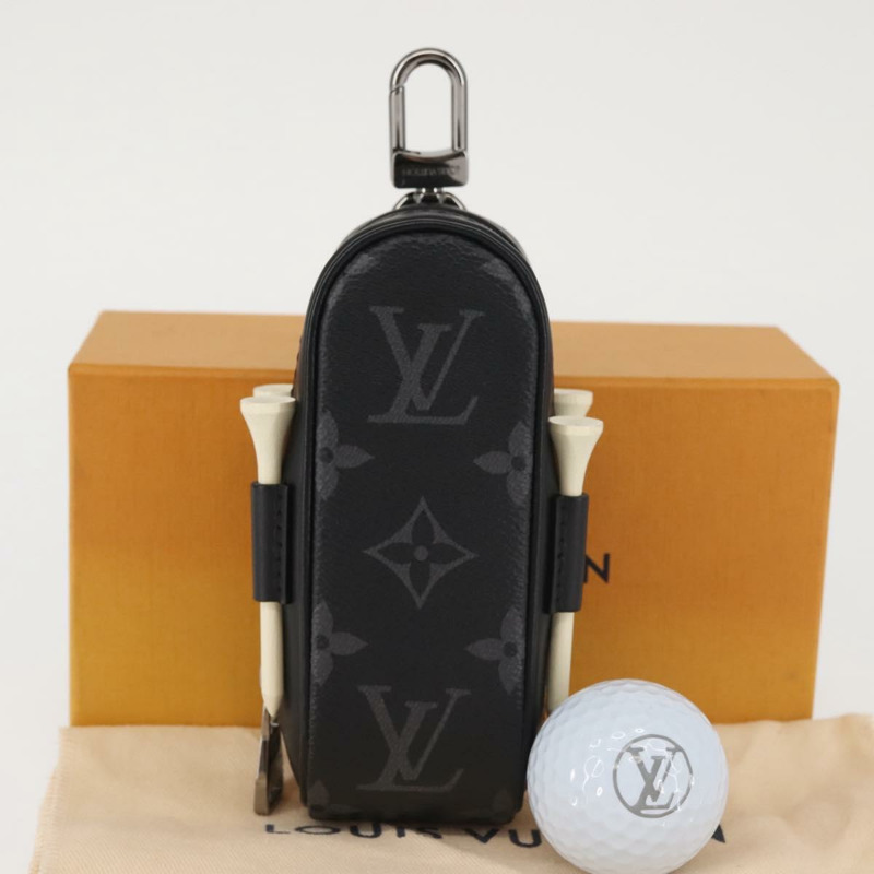 【日本直送】路易威登 Monogram Eclipse 高爾夫 Andrews 包飾 GI0344 LV 授權 142385-11