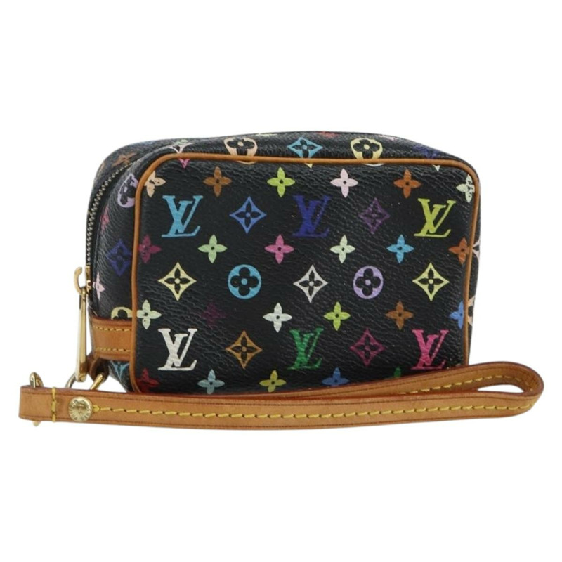 【日本直送】路易威登 Monogram 多色長褲 Wapity 手袋黑色 M58034 正品 142698-0