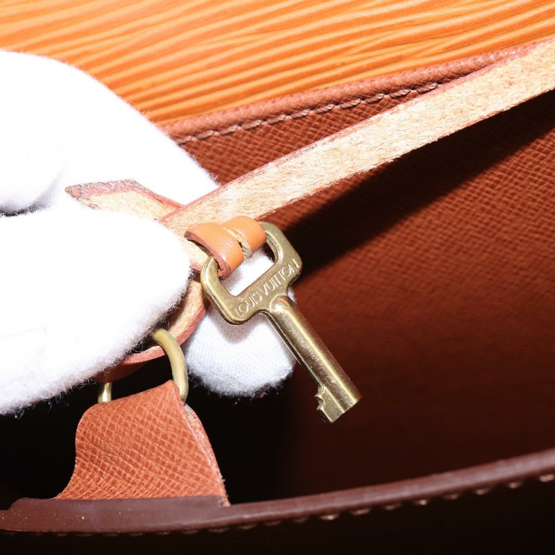 【日本直送】路易威登 Epi Serviette Conseiller 公事包 金色 M54428 LV 正品 BA5997-10