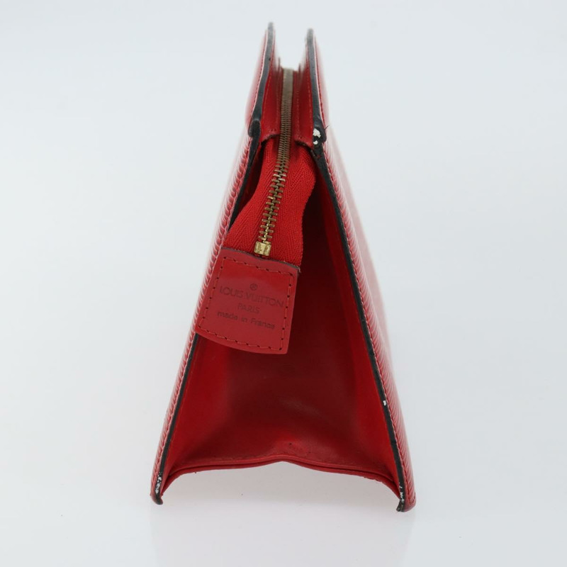 【日本直送】路易威登 Epi Trousse Crete 手拿包 紅色 M48407 LV 正品 BA5996-3