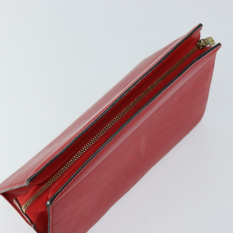 【日本直送】路易威登 Epi Trousse Crete 手拿包 紅色 M48407 LV 正品 BA5996-4