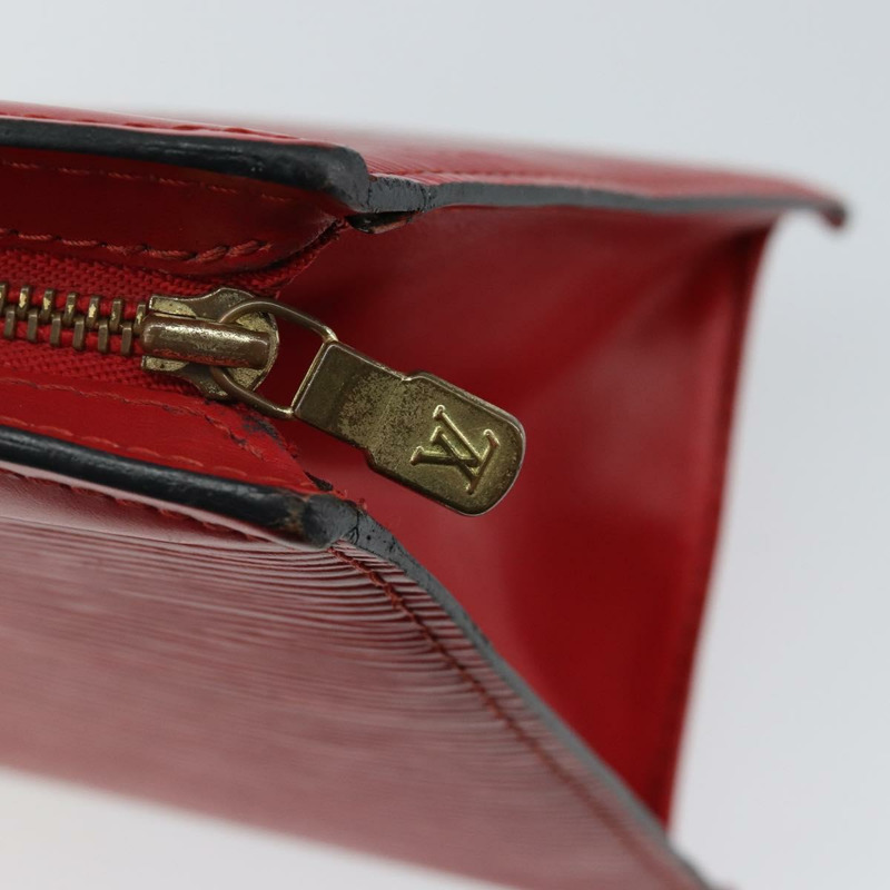 【日本直送】路易威登 Epi Trousse Crete 手拿包 紅色 M48407 LV 正品 BA5996-8