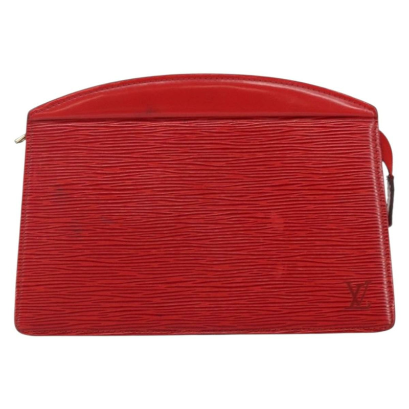 【日本直送】路易威登 Epi Trousse Crete 手拿包 紅色 M48407 LV 正品 BA5996-12