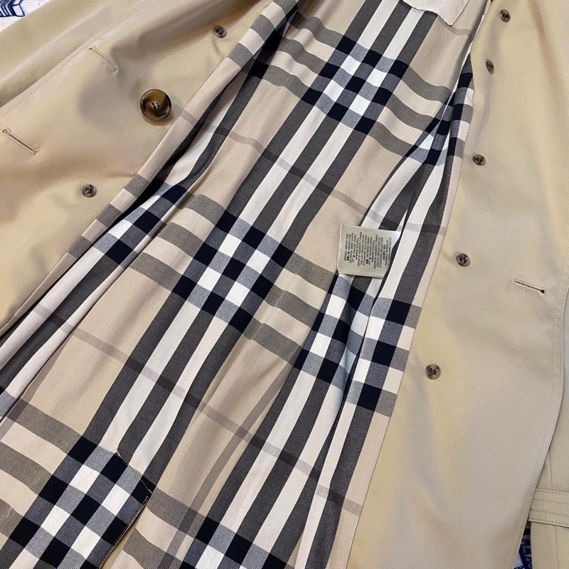 BURBERRY英國黑標蜜色長風衣UK4-9