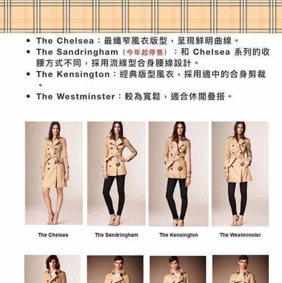 BURBERRY英國黑標蜜色長風衣UK4-13