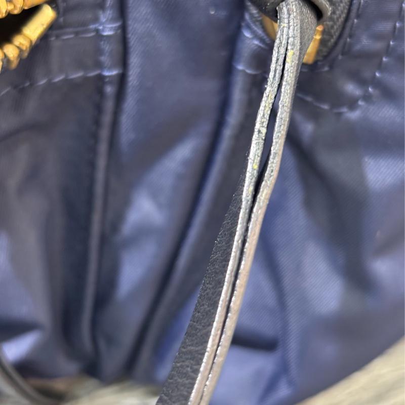 BURBERRY The Rucksack 4016624 深藍 尼龍 中 軍旅背包 雙肩包 肩背包 側背包 後背包-11