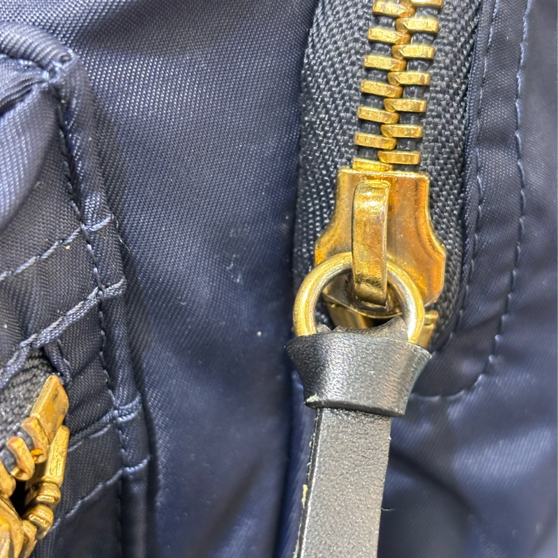 BURBERRY The Rucksack 4016624 深藍 尼龍 中 軍旅背包 雙肩包 肩背包 側背包 後背包-12