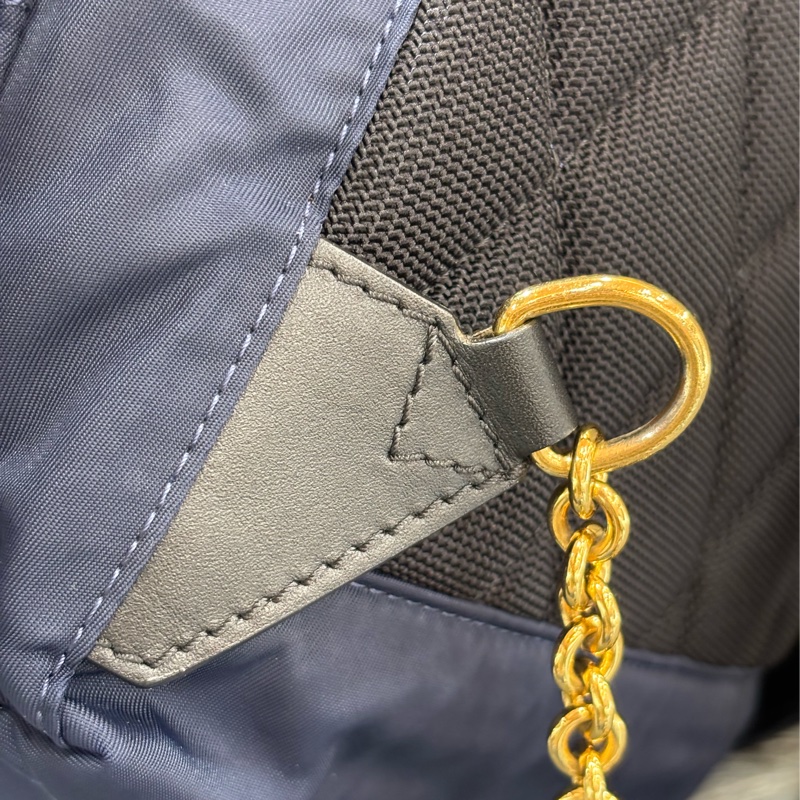 BURBERRY The Rucksack 4016624 深藍 尼龍 中 軍旅背包 雙肩包 肩背包 側背包 後背包-48