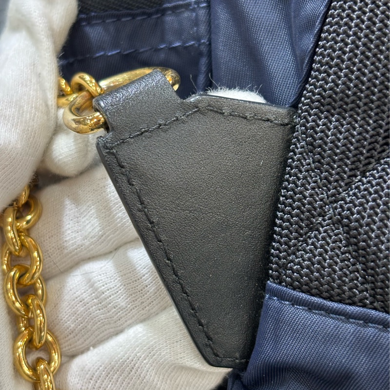 BURBERRY The Rucksack 4016624 深藍 尼龍 中 軍旅背包 雙肩包 肩背包 側背包 後背包-49