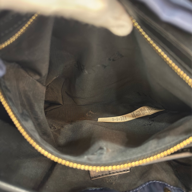 BURBERRY The Rucksack 4016624 深藍 尼龍 中 軍旅背包 雙肩包 肩背包 側背包 後背包-58