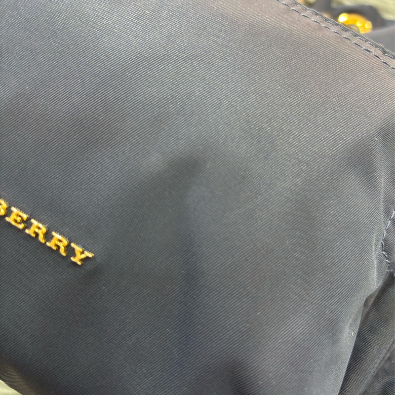 BURBERRY The Rucksack 4016624 深藍 尼龍 中 軍旅背包 雙肩包 肩背包 側背包 後背包-62