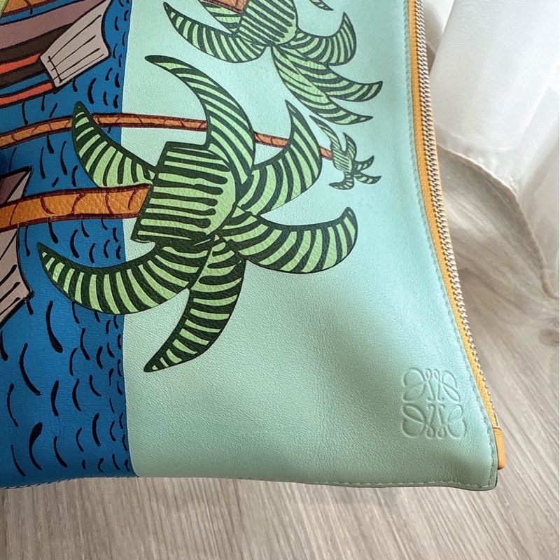 LOEWE 椰子手拿包 ❣️-6