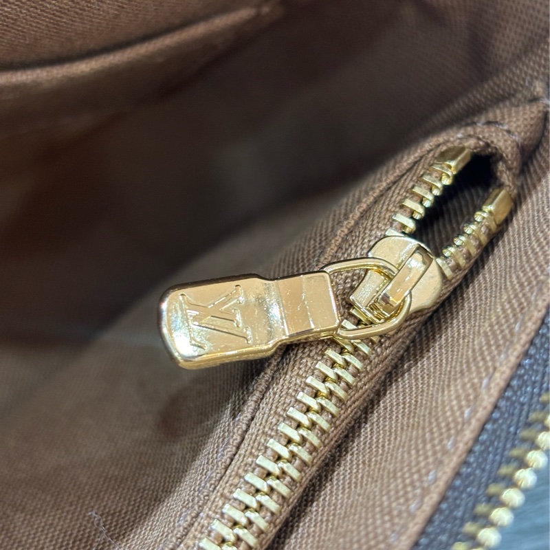 LV M82766 原花 金鍊 雙肩帶 肩背包 麻將包 三合一 鏈包 手拿包 腋下包-20