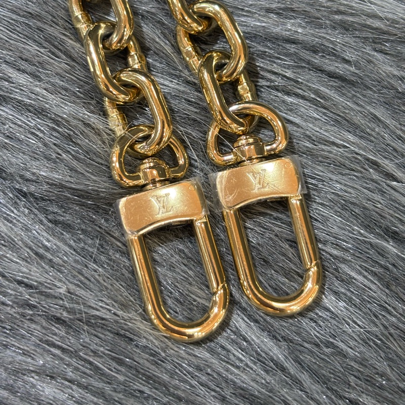 LV M82766 原花 金鍊 雙肩帶 肩背包 麻將包 三合一 鏈包 手拿包 腋下包-25