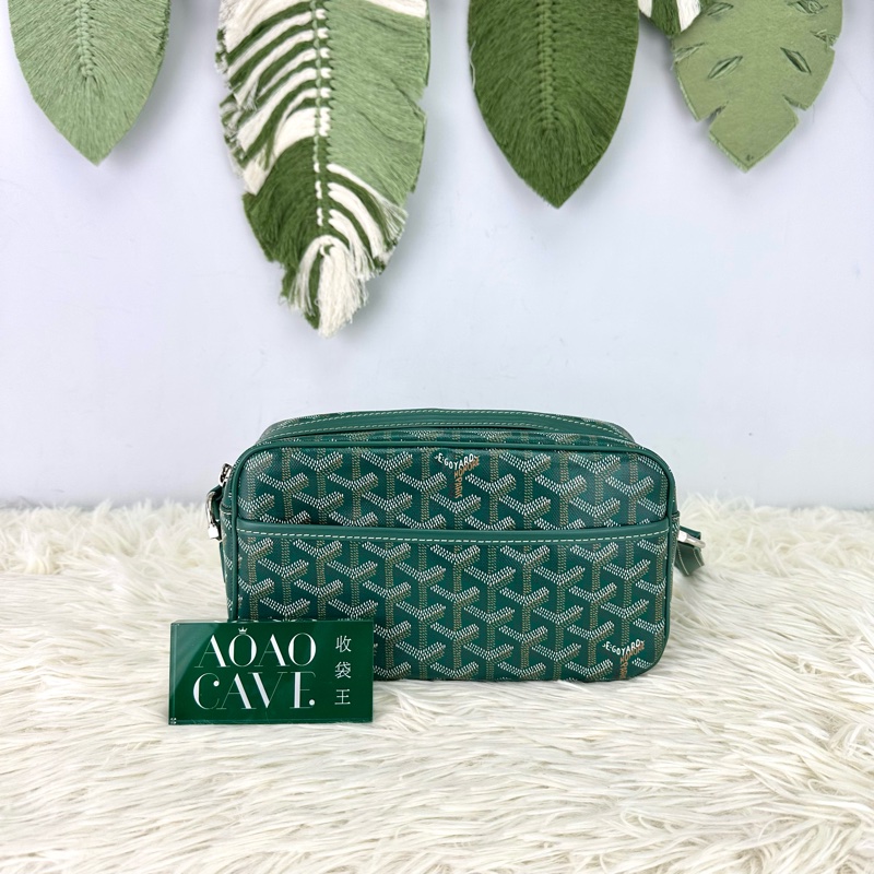 GOYARD Cap-Vert 綠色相機包 斜肩包 PM Size-4