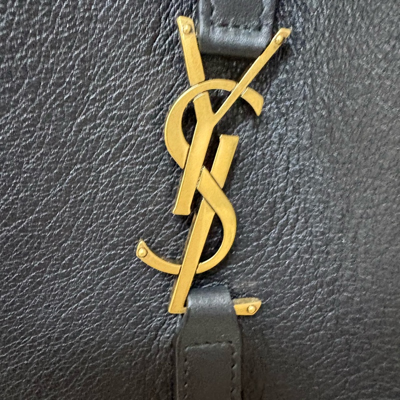 Yves Saint Laurent YSL 聖羅蘭 Hobo Small 小號 黑金色-11