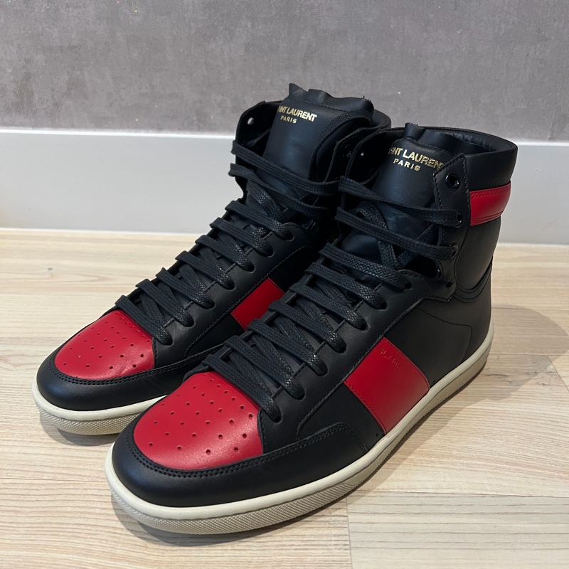 Saint Laurent High Top Sneakers-0