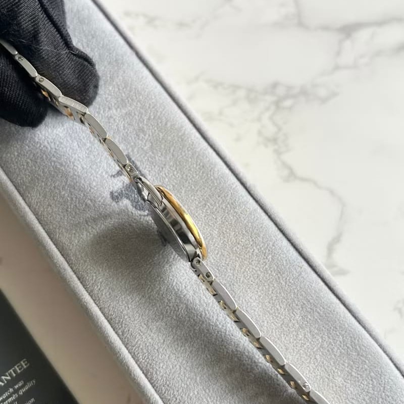 絕版古董錶 Hermes Arceau 二手男女裝金屬錶帶 手錶 腕錶 中古-6