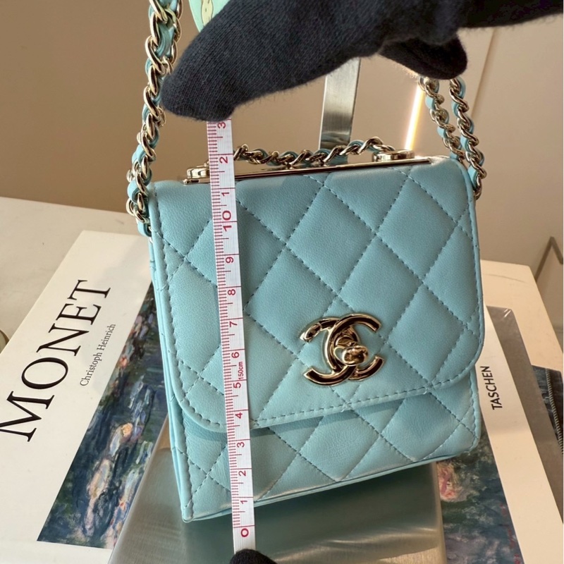 Chanel 水藍色方形包 🩵🩵🩵🩵-2