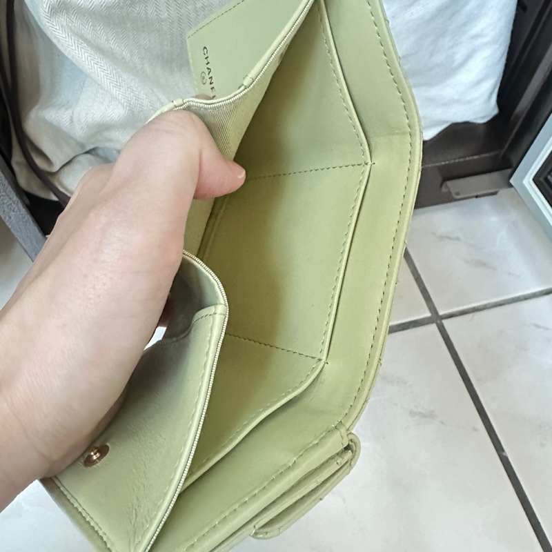 全新Chanel三折短夾-6