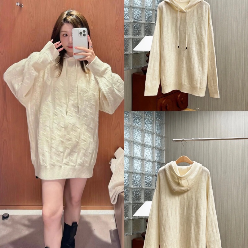 HERMÈS 愛馬仕 羊毛連帽針織衫-3