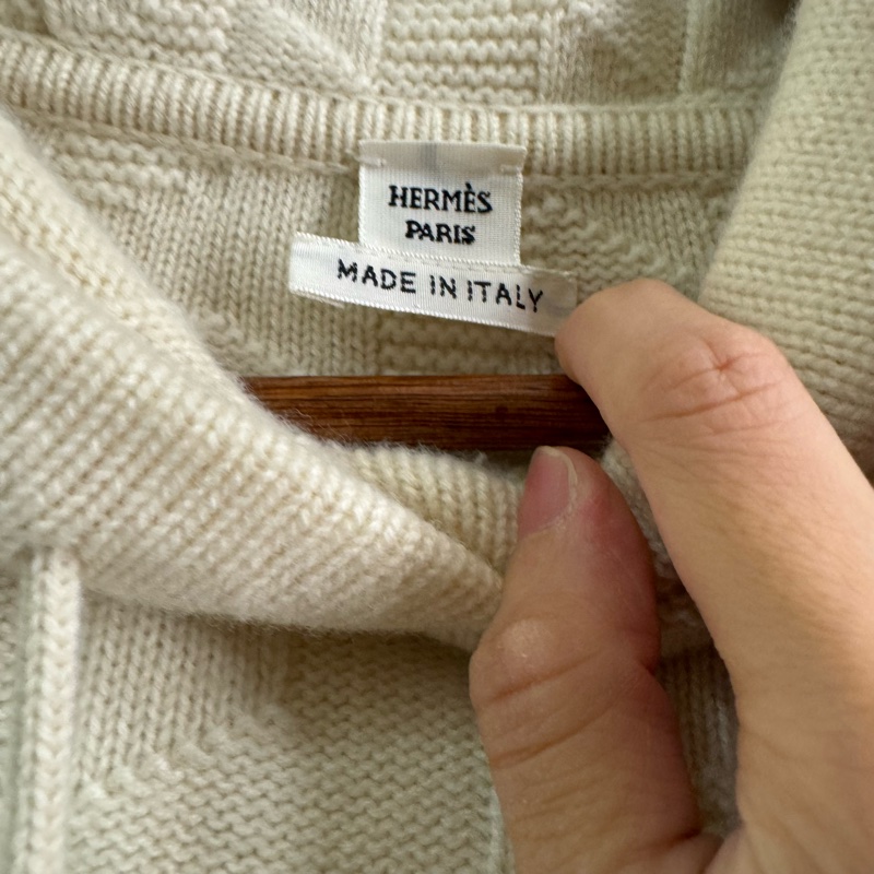 HERMÈS 愛馬仕 羊毛連帽針織衫-8