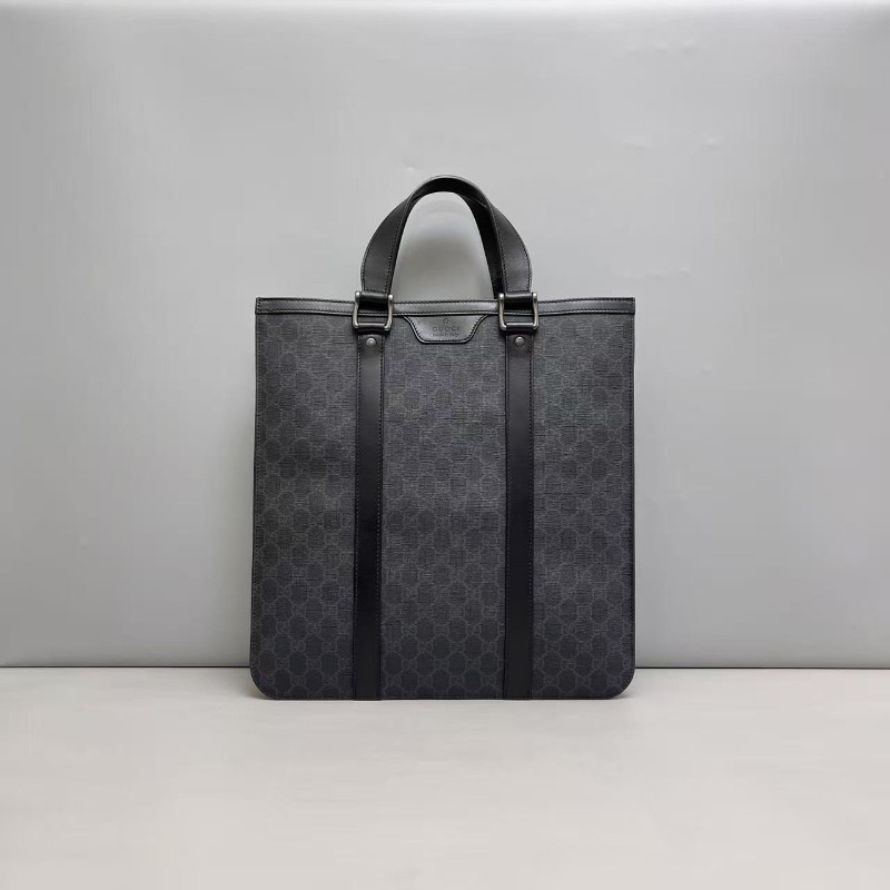 Gucci古馳 男士 黑色老花雙G琴譜包 手提包-0