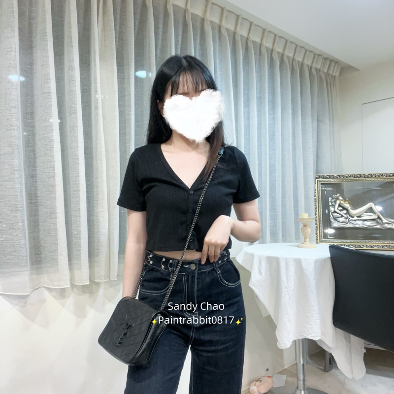 ෆ YSL NIKI BABY油蠟牛皮黑色🖤-3