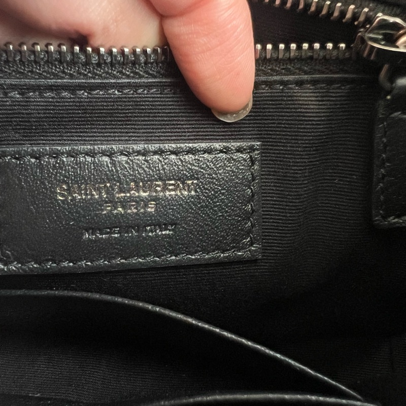 ෆ YSL NIKI BABY油蠟牛皮黑色🖤-29